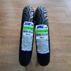 IRC NR91 ENVIRO T/L 90/90 -14 M/C 46P BAN MOTOR BERKUALITAS