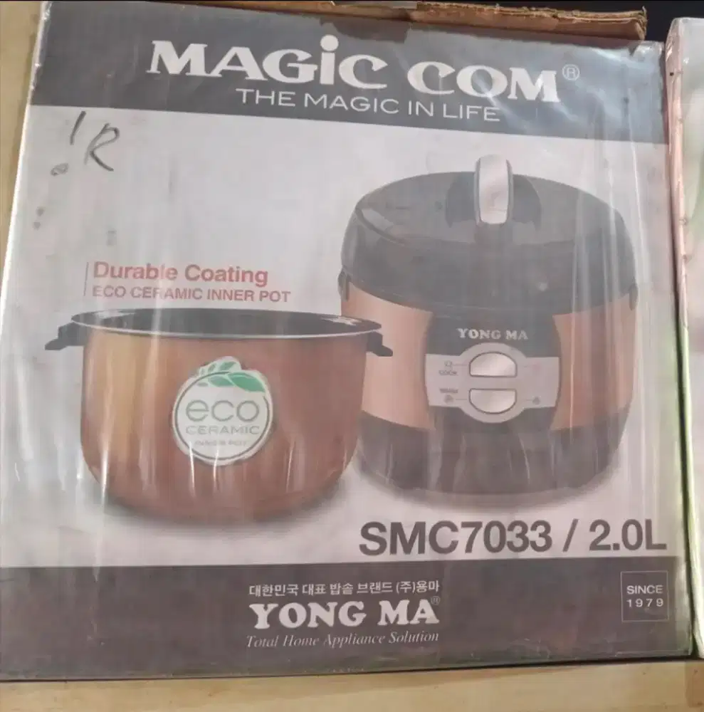 Jual cepat sisa 1pcs magic com yong ma sisa warna gold