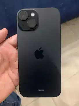IPHONE 15 256GB HITAM - BARU BUKA, MASIH 100% MULUS & GARANSI RESMI!