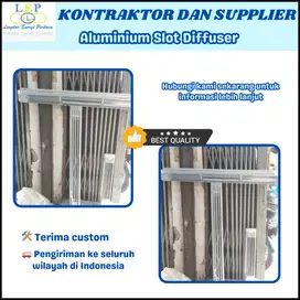 Aluminium Slot Diffuser - Kinerja Maksimal, Sirkulasi Udara Optimal