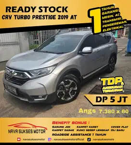 TDP 5 JUTA - CRV TURBO A/T 2019