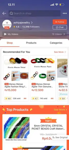 SHOPEE LIVE HOST ( WAJIB BACA DESKRIPSI SAMPE BAWAH)
