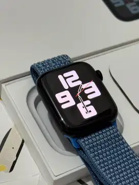 iBox Apple Watch SE Gen 2 Midnight Fullset SA/A Garansi On 2025