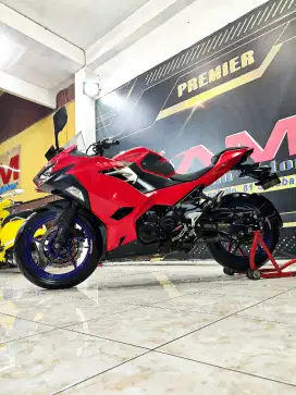 All-New Ninja 250cc QS red glossy 2021 mewah.Anugerah motor rungkut