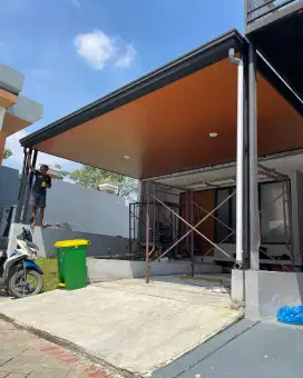 Menerima pemasangan kanopi minimalis bergaransi