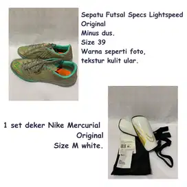 Sepatu Spec + Deker Nike