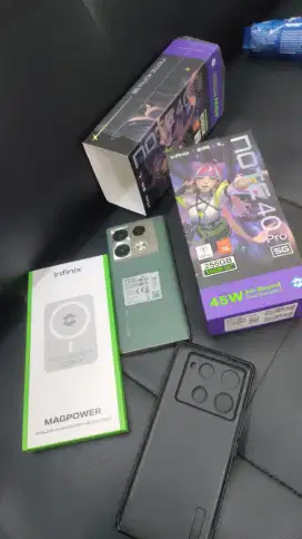 Infinix Note 40 Pro 5G 8/256 Fullset ori