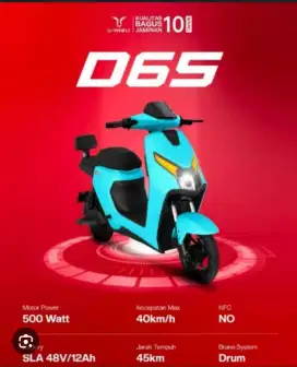 Sepeda listrik UWINFLY d65 bergaransi resmi