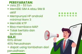 lowongan driver taksi online