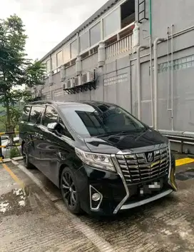 Toyota Alphard Transformer 2017 Hitam- Ex Taxi