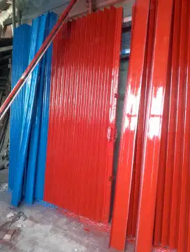 Folding gate Rolling door tanpa dp