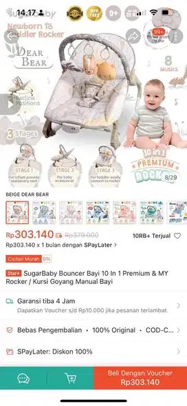 Bouncher sugar baby