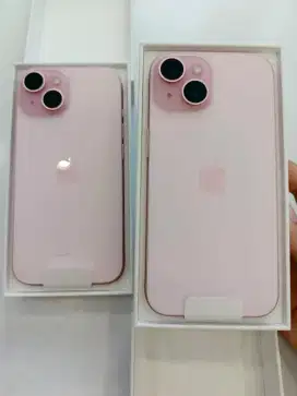 TURUN HARGA IPHONE 15 PINK 128GB NEW GARANSI IBOX