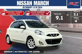 NISSAN MARCH XS 2014 FACELIFT 1.2 AT PAJAK PANJANG #F4ST