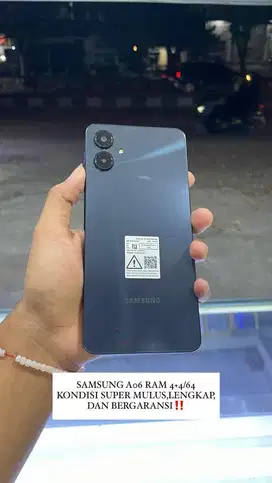 SAMSUNG A06 RAM 4+4/64