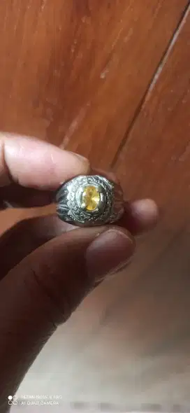 Cincin yellow safir ring 8