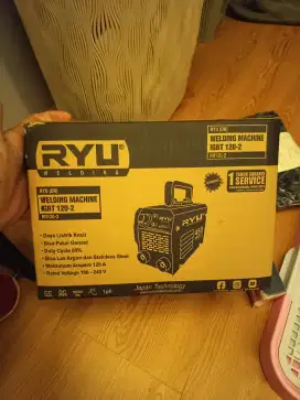 Mesin Las Ryu 450 watt bonus kawat dan magnet siku