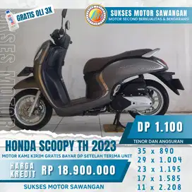 FREE OLI 3X DAN GARANSI SERVICE 1 THN HONDA SCOOPY STYLISH 2023