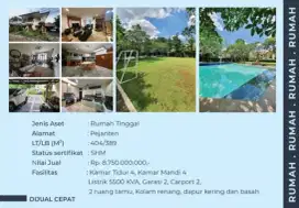 Dijual Rumah Siap Huni Pejaten Ada Swimming Pool