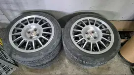Jual velg bekas mobil brio kondisi like new