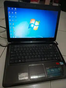 Laptop Asus k401j mulus normal