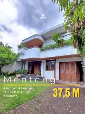 JUAL RUMAH KLASIK MENTENG GOLONGAN C