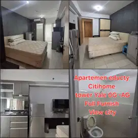 Sewa bulanan Studio Furnish Apartemen educity by Citihome