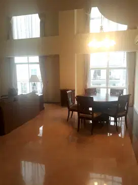 Apartemen Executive Menteng, Penthouse, 213m2, 2 lantai, Full Furnish