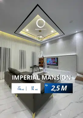 Dijual Rumah Mewah Jalan Pasar 3 Tapian Nauli Komplek Imperial Mansion
