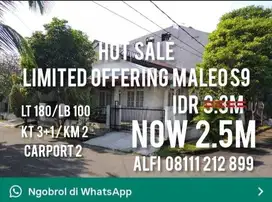 HOT SALE LIMITED OFFERiNG HOEK MALEO SEKTOR 9