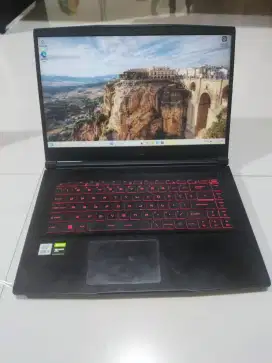 Laptop gaming MSI gtx 1650