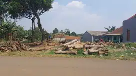 Kavling Strategis area Gn.Sindur siap bangun. pinggir jalan