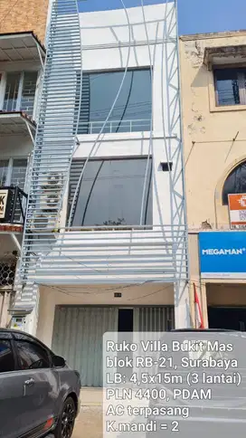 Dijual Ruko Villa Bukit Mas