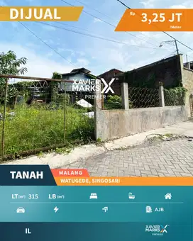 Harga Miring Dijual Tanah Kavling di Watugede Singosari Malang