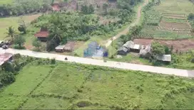 Dijual Tanah di Jalan Raya Letnan Sayuti, Cikopomayak - Jasinga, Bogor
