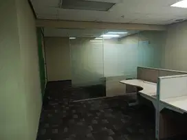 Disewakan kantor Luas 60 sqm Kondisi Partisi Mampang Jakarta Selatan
