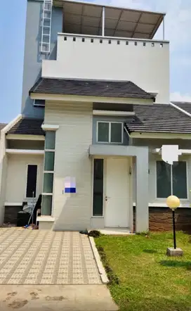 dijual rumah murah di perumahan serpong garden, cisauk, kab tangerang