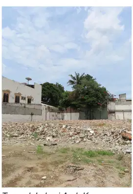DISEWAKAN KAVLING DI JL MANGGA BESAR TAMAN SARI SHM 1.064m²