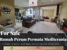 Dijual Rumah di Perumahan Permata Mediterania Raya