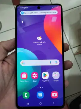Samsung galaxy M62 ram 8/256 second lengkap