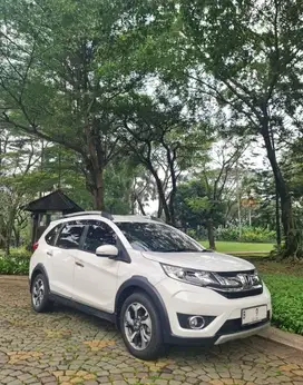 Honda BRV E 2018 CVT B ganjil pjk feb 2026 km 68rb rec honda putih