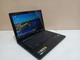 Laptop Ideapad G40-70 Intel Core i3 gen 4 Ram 8GB Ssd 128gb Mulus