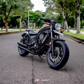 Honda Rebel 500 Nik 2017 Warna Silver Knalpot Costom