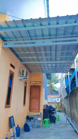 Melayani pemasangan kanopi baja ringan