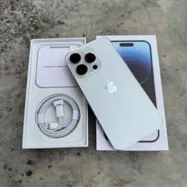 iPhone 14 Pro 256GB Silver Fullset Original All Operator