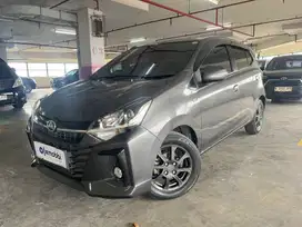 Like New TDP 7JT Daihatsu Ayla 1.2 X Bensin-AT 2022 Abu
