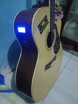 Gitar akustik elektrik bekas 250rb aja NET gitar TOK yg nego no respon