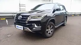 Pajak Panjang TDP 20JT Toyota Fortuner 2.4 G Solar-AT 2021 Hitam