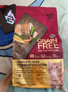 [NEW] Kitchen Flavor Grain Free Baby Cat and Kitten 1,5kg