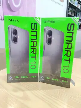 NEW Infinix Smart 10 4GB/128GB Garansi Resmi